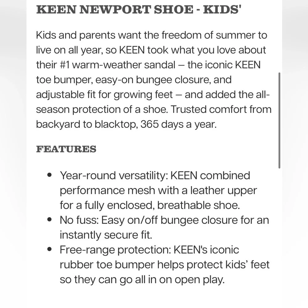 Keen Newport Black/Original Tie Dye Water/Hiking‎ Shoes Sandals Size 5